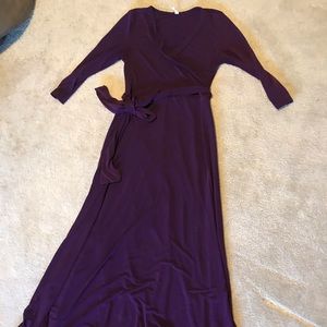 Pink blush maternity dress